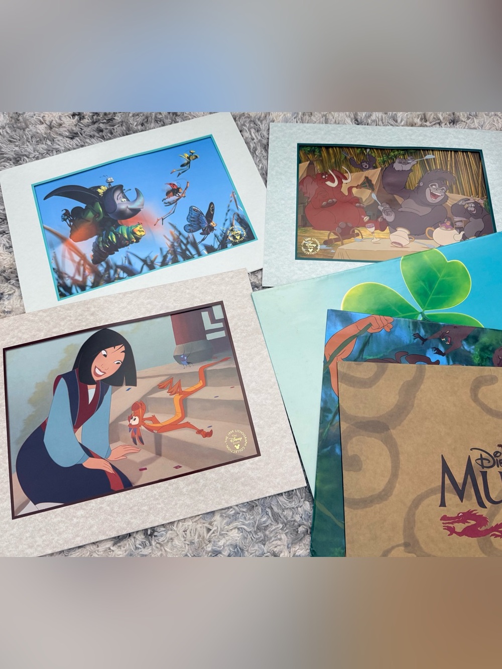 Disney Print Set - Multi-Color Framed Prints
